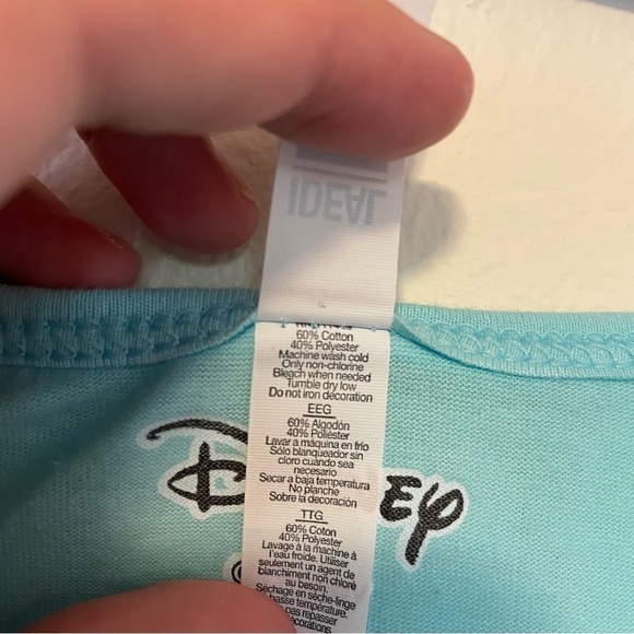Disney Lilo & Stitch Light Blue Racerback Tank Top - Picture 5 of 6